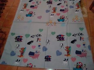 Colourful pet bed covers