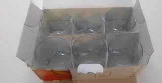 Drinking glasses for sale R60 per set - brand new