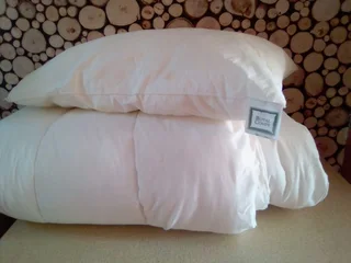 Duvet inner single plus 2 pillows -R200