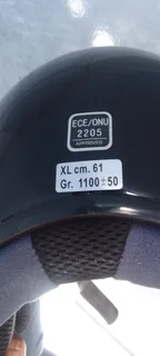 Open face helmet (with facial cover) R700 - almost new