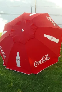 beach umbrella - with Coke logo R400