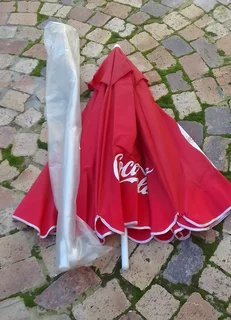 beach umbrella - with Coke logo R400