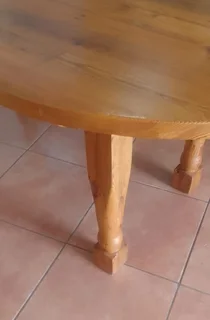 Dining room table - oregon pine - solid table - R1200