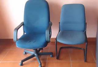 Office chairs x2 for sale - R110 each