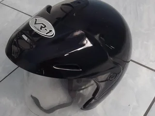 Helmet with facial cover for sale R400