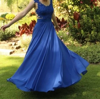 Royal Blue Evening Dress - R550