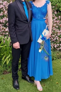 Royal Blue Evening Dress - R550