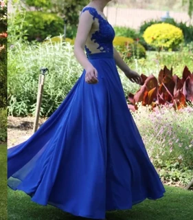 Royal Blue Evening Dress - R550