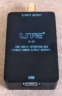 LITE U-S1 USB to COAX S/PDIF Converter, US1, D/D Converter