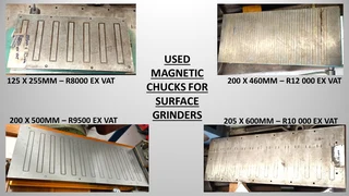 Used Magnetic Chucks For Sale