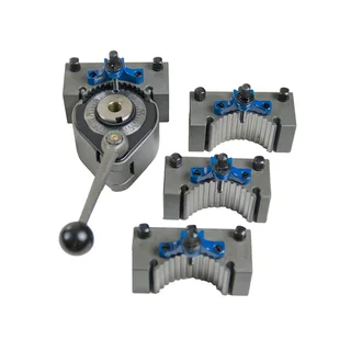 NEW TYPE B EUROPEAN STYLE 40-POSITION QUICK CHANGE TOOL POST SETS