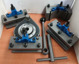 NEW TYPE B EUROPEAN STYLE 40-POSITION QUICK CHANGE TOOL POST SETS