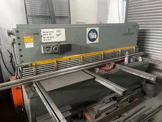 Used Elga Hydrashear 2.5m Hydraulic Guillotine