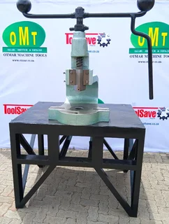 Used 6 Ton Fly Press on stand