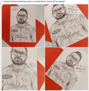 Custom.portraits - Ad posted by emerieandeliza