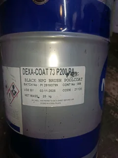 NCS Black Brush poolcoat