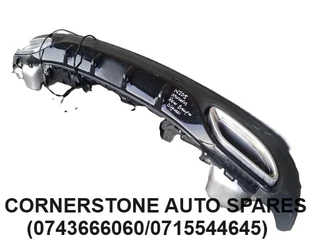 Mercedes W205 Rear Bumper Diffuser