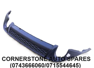 Vw Golf 7 Gti Rear Bumper Diffuser