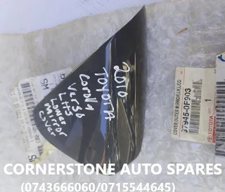 2010 Toyota Corolla Verso Left Side Lower Mirror Cover