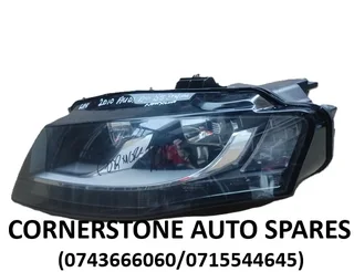 2010 AUDI  A4 B8 PREFACE NON XENON LEFT SIDE HEADLIGHT