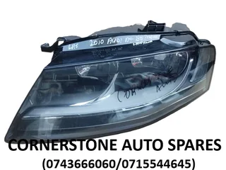 2010 AUDI  A4 B8 PREFACE NON XENON LEFT SIDE HEADLIGHT