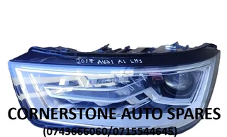 2017 Audi A1 Left Side Headlight