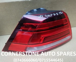 Vw Golf 7.5 Tsi Left Side Tail Light