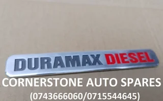 Gmc Duramax Name Badge