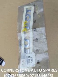 Peugeot 207 Name Badge