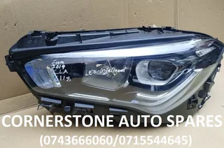 2019 Mercedes Cla C118 Led Intelligent Left Side Headlight