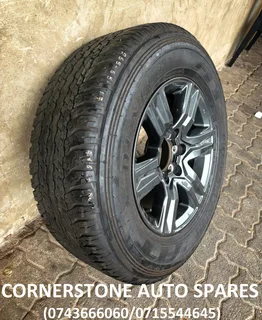 2021 TOYOTA GD6 17 INCH RIM AND TYRE