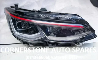 VW GOLF 8 GTI IQ LIGHT RIGHT SIDE HEADLIGHT