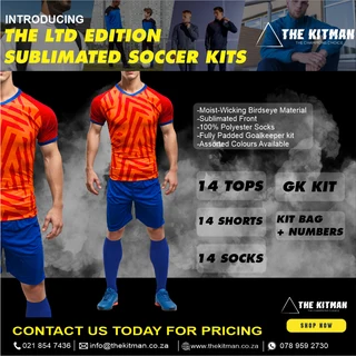 Sublimated Soccer Kit Combo For Sale
