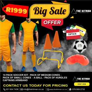 Great Deal On Soccer Kits With Lots Of Extras