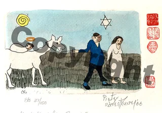 Pieter van der Westhuizen Etchings x3