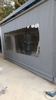 Canvas patio and lapa roller blinds and awnings