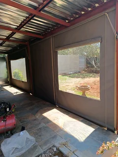 Canvas patio and lapa roller blinds and awnings