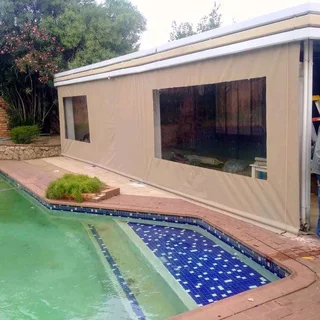 Canvas Patio and Lapa roller blinds and awnings