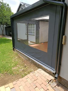 Patio roller blinds and awnings