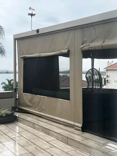 Patio canvas roller blinds and Awnings