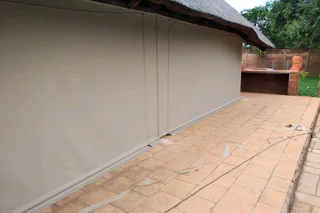 Patio roller blinds and Awnings