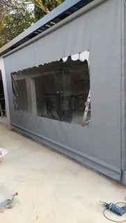 Patio roller blinds and Awnings