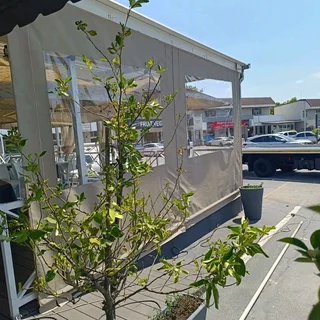 Patio Canvas roller blinds and Awnings