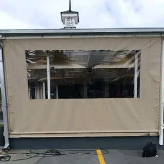 Patio Canvas roller blinds and Awnings