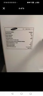 Samsung fridge and freezer