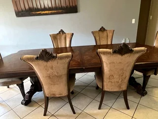 Solid Wooden Dining Table Set