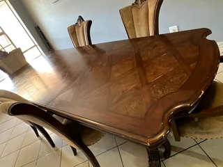Solid Wooden Dining Table Set