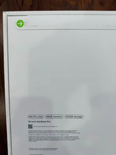 Latest 2024 16” MacBook Pro M4 Pro Chip | 14C CPU | 20C GPU | 48GB Unified RAM | 512GB SSD