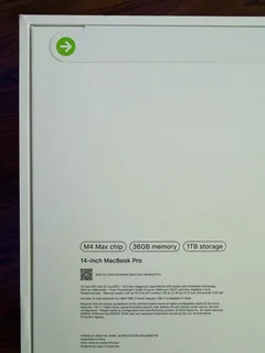 Latest 2024 14” MacBook Pro M4 Max Chip | 14C CPU | 32C GPU | 36GB Unified RAM | 1TB SSD