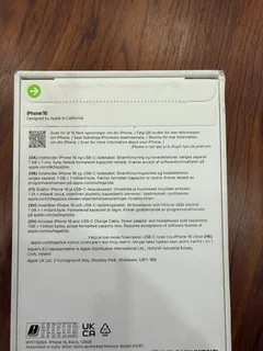 Sealed iPhone 16  | 128GB Storage | Black Colour | Open to all Networks